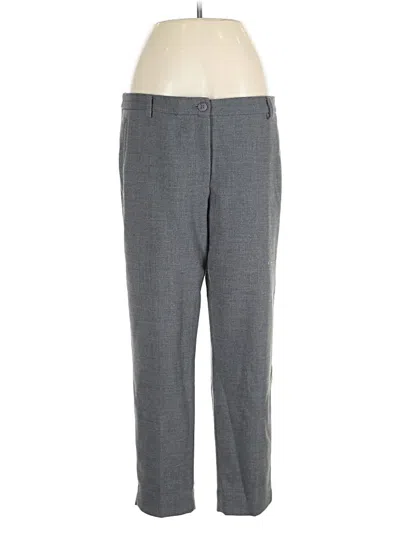 Pre-owned Talbots Dress Pants In Gray