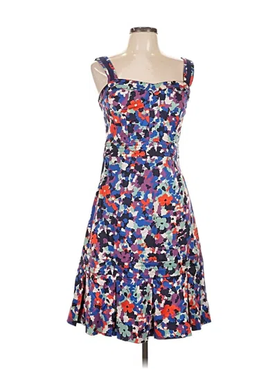 Pre-owned Tory Burch Cocktail Dress In Blue