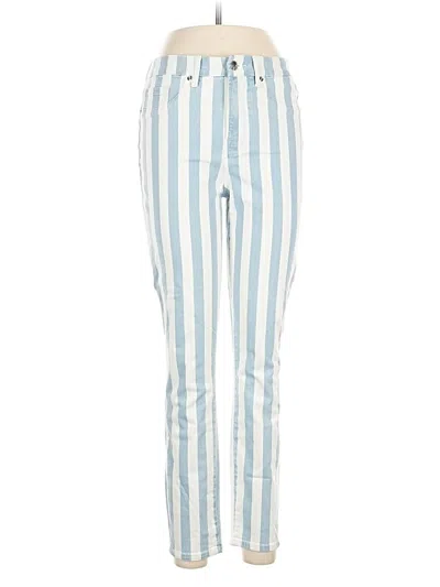 Pre-owned Good American Casual Pants In Blue