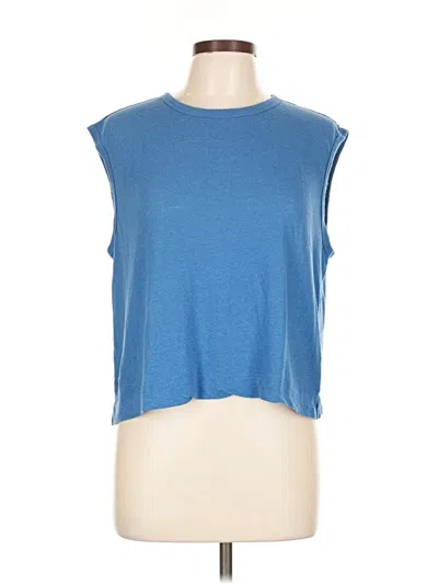 Pre-owned Gap Sleeveless T-shirt In Blue