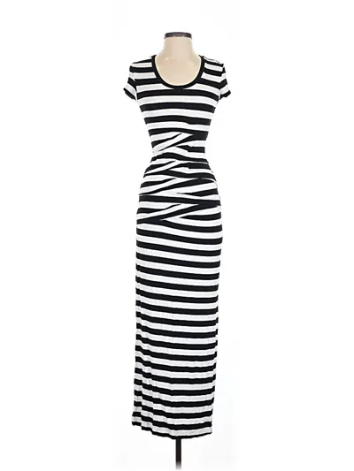 Pre-owned Nicole Miller Casual Dress In Black