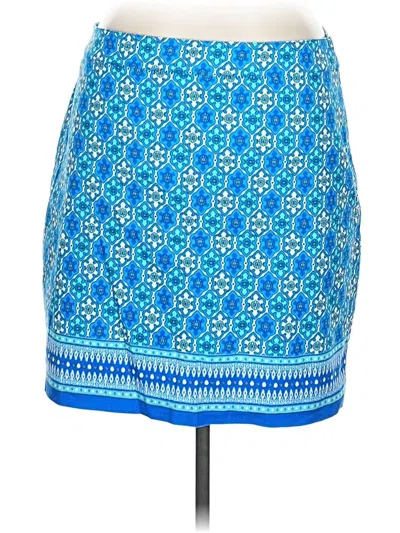 Pre-owned Talbots Casual Skirt In Blue