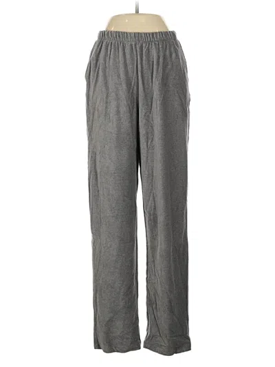 Pre-owned Lands' End Casual Pants In Gray