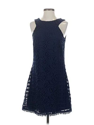 Pre-owned Lilly Pulitzer Cocktail Dress In Blue