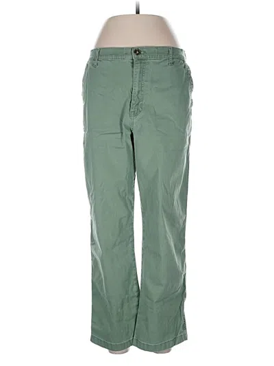 Pre-owned G.h. Bass & Co. Casual Pants In Green