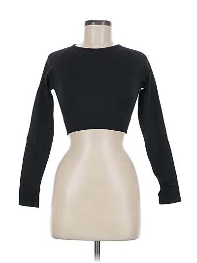 Pre-owned Aybl Long Sleeve T-shirt In Black