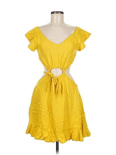 Pre-owned Marissa Webb Collective Casual Dress In Yellow