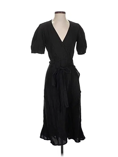 Pre-owned Honorine Casual Dress In Black