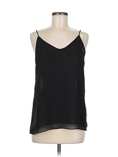 Pre-owned Vera & Lucy Sleeveless Blouse In Black