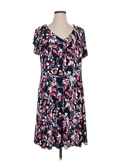 Pre-owned Roz & Ali Casual Dress In Blue
