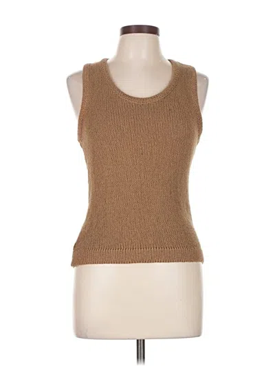 Pre-owned Agnès B. Sweater Vest In Brown