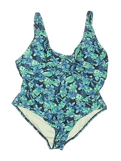 Pre-owned Disney One Piece Swimsuit In Blue