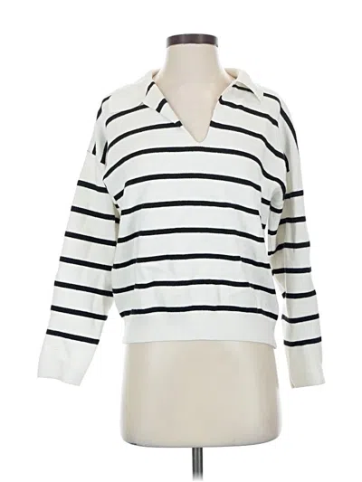 Pre-owned Fashion Pullover Sweater In White