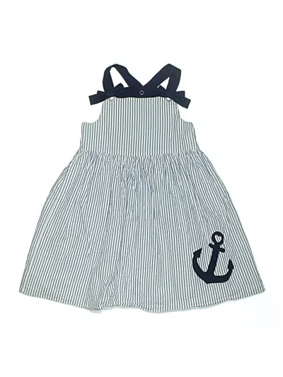 Pre-owned Tahari Kids' Dress In Blue