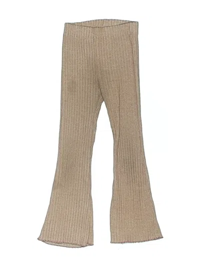 Pre-owned Zara Kids' Dress Pants In Brown