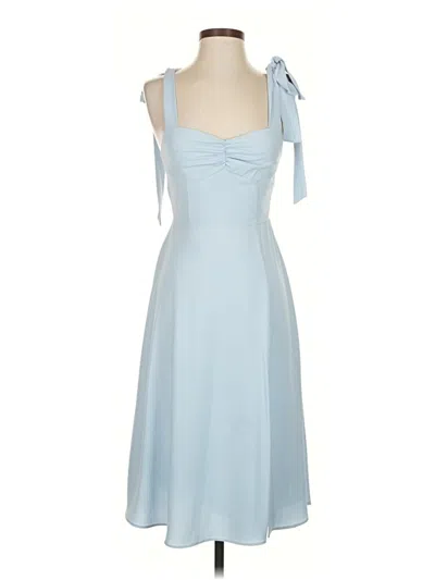 Pre-owned Alexia Admor Cocktail Dress In Blue