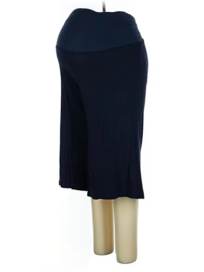 Pre-owned Motherhood Active Pants In Blue