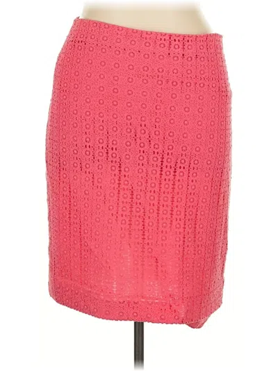 Pre-owned Ann Taylor Casual Skirt In Pink