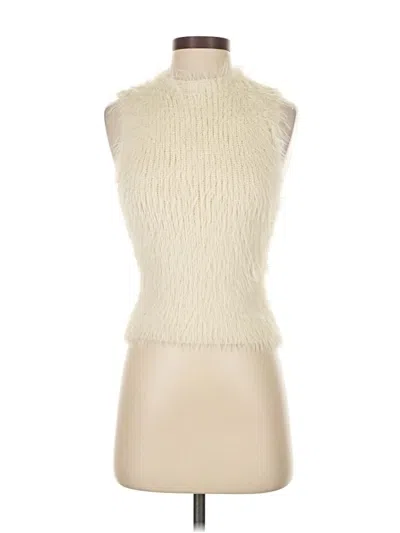 Pre-owned Zara Sweater Vest In White