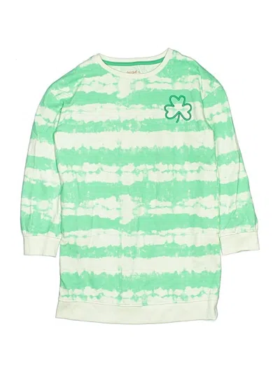 Pre-owned Cat & Jack Kids' Dress In Green