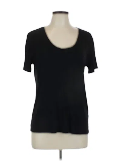 Pre-owned Able Short Sleeve T-shirt In Black