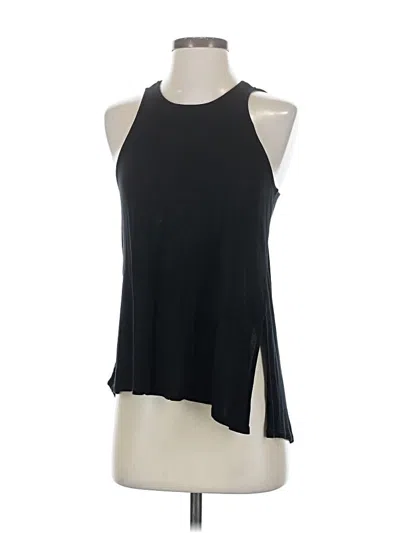 Pre-owned Bcbgmaxazria Sleeveless T-shirt In Black