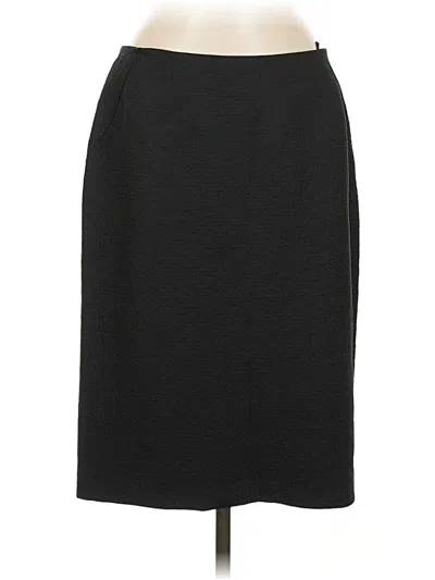 Pre-owned Jones New York Formal Skirt In Black