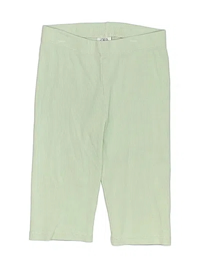 Pre-owned Zara Kids' Active Pants In Green