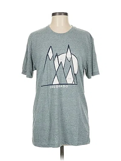 Pre-owned Mv Sport Short Sleeve T-shirt In Gray