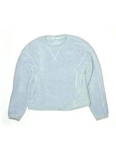 Pre-owned Athleta Girl Kids' Sweatshirt In Blue