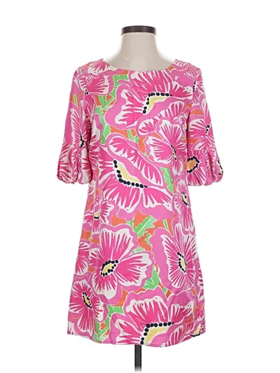 Pre-owned Lilly Pulitzer Casual Dress In Pink