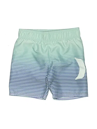 Pre-owned Hurley Kids'  Board Shorts In Blue