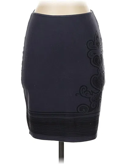 Pre-owned Free People Formal Skirt In Black