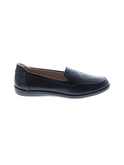 Pre-owned Clarks Flats In Black