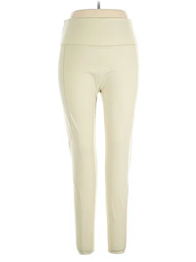 Pre-owned Girlfriend Collective Active Pants In White