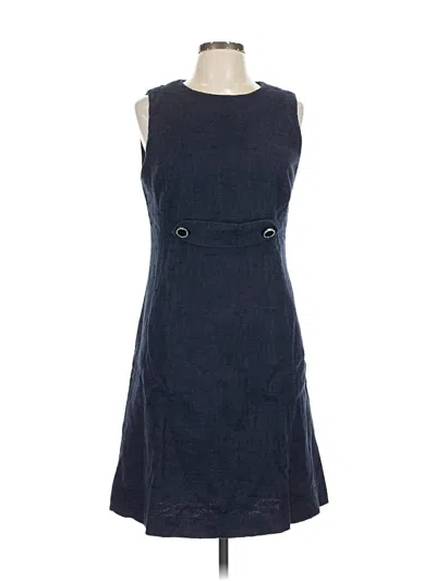 Pre-owned Tory Burch Casual Dress In Blue