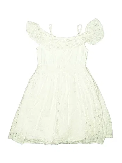 Pre-owned Gymboree Kids' Dress In White