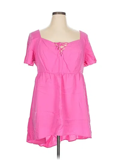 Pre-owned Torrid Casual Dress In Pink