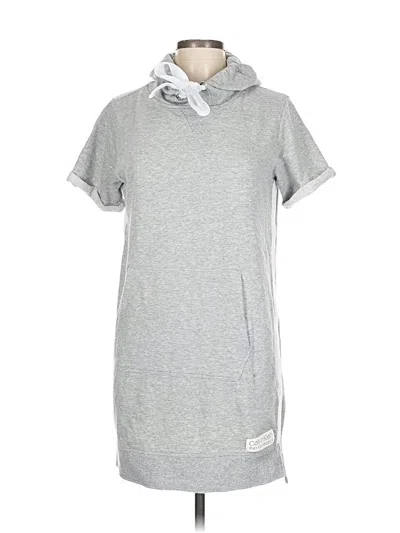 Pre-owned Calvin Klein Performance Casual Dress In Gray