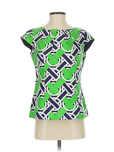 Pre-owned Elizabeth Mckay Short Sleeve T-shirt In Green