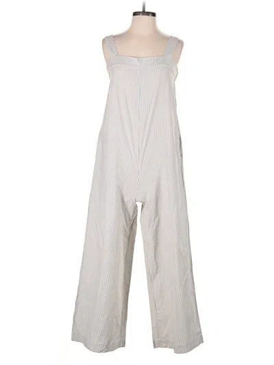Pre-owned Uniqlo Jumpsuit In White