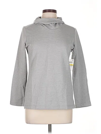 Karen Scott Sport Sweatshirt In Gray