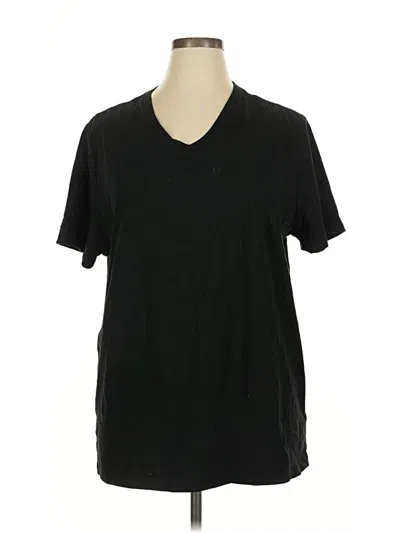 Pre-owned Gap Short Sleeve T-shirt In Black