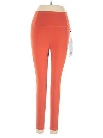 Girlfriend Collective Active Pants In Orange