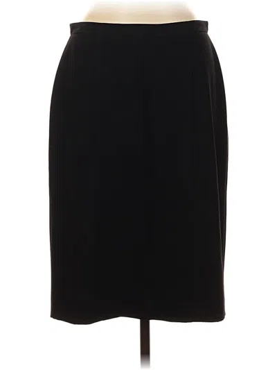 Pre-owned Ann Taylor Formal Skirt In Black