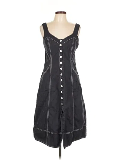 Pre-owned Ulla Johnson Casual Dress In Black