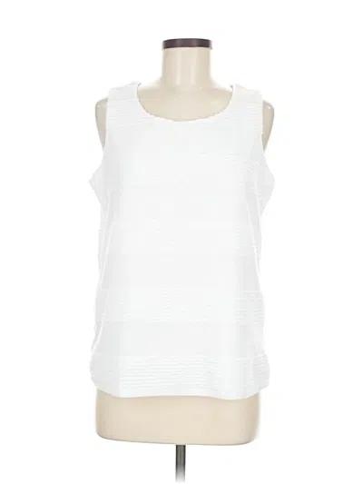 Pre-owned East5th Sleeveless T-shirt In White