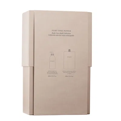 Molton Brown Fiery Pink Pepper Body Care Refill Gift Set (worth £72) In Multi