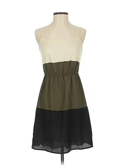 Pre-owned Vanity Casual Dress In Green