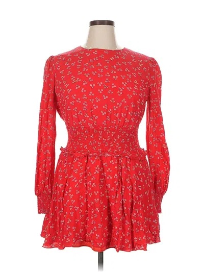 Pre-owned Finders Casual Dress In Red